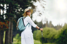 Light Blue Backpack